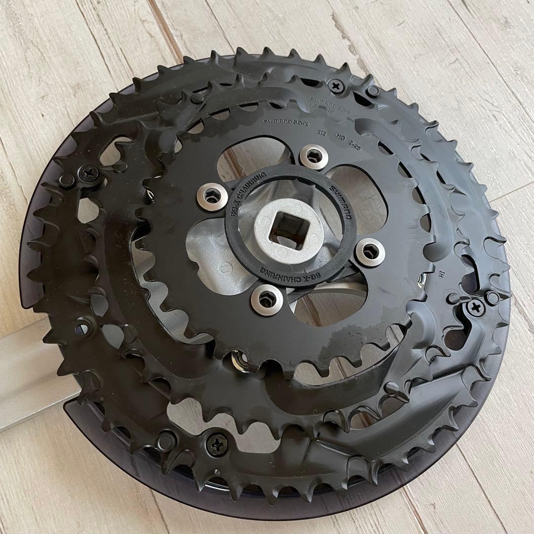 新品シマノ FC-M361 クランクセット CN-HG40 チェーン 116L