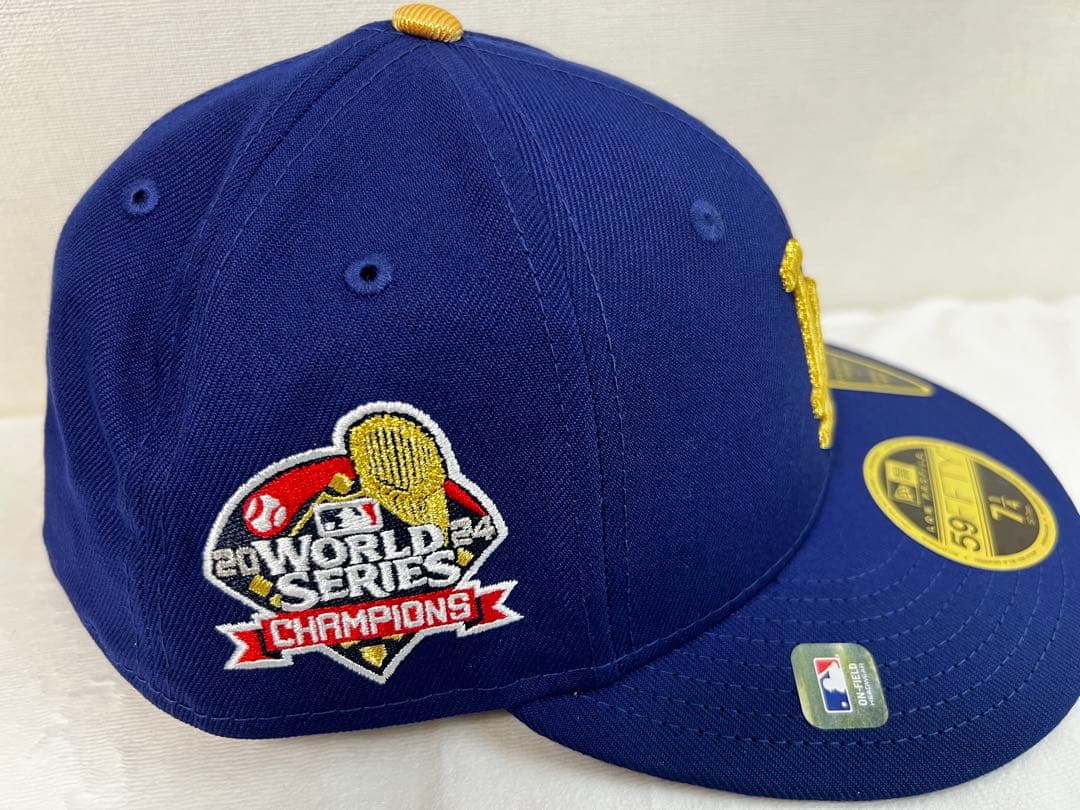 限定ゴールドコレクション ドジャース 59FIFTY キャップ 7 1/4 新品