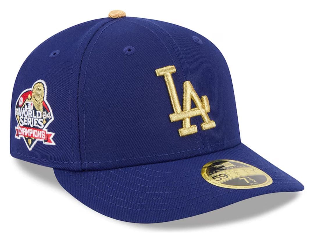 限定ゴールドコレクション ドジャース 59FIFTY キャップ 7 1/4 新品