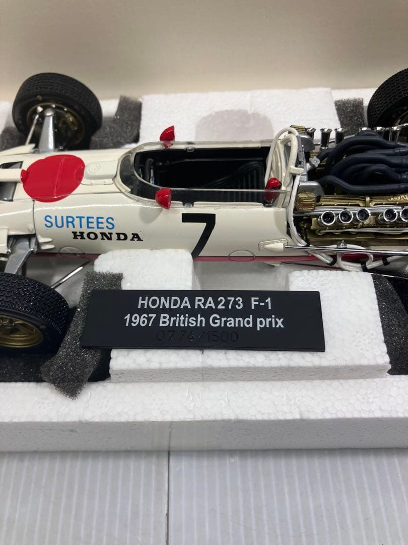 【希少・美品】エブロ 1/20 ホンダ RA273 F1 1967 イギリスGP
