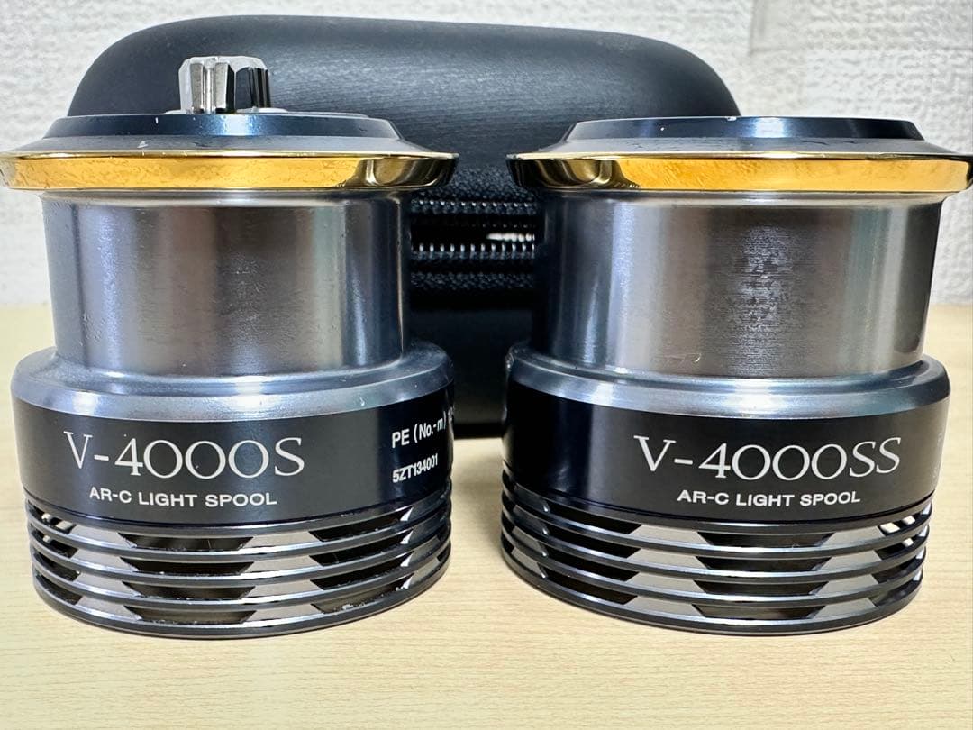 シマノ夢屋V-4000S/V-4000SS スプール/ストラディックSWハンドル