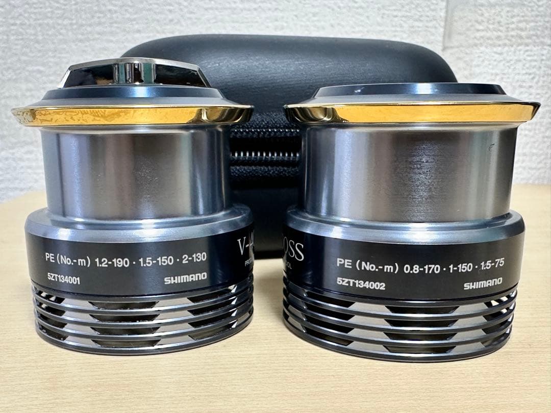 シマノ夢屋V-4000S/V-4000SS スプール/ストラディックSWハンドル