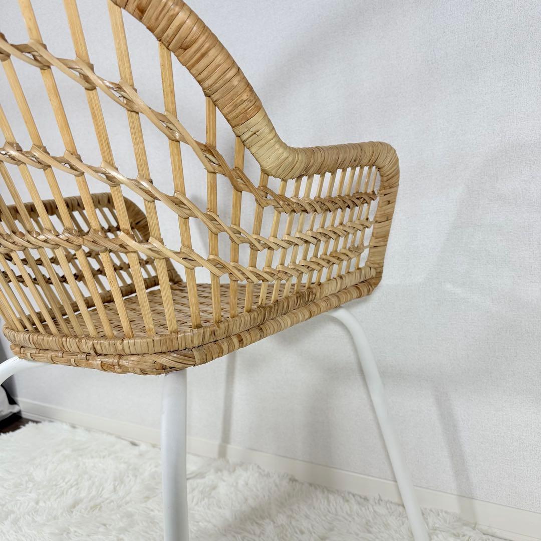 IKEA　イケア NILSOVE ニルソーヴェ チェア　ラタン　椅子