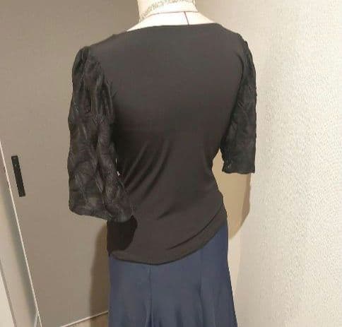 社交ダンストップス　美品✨　ボールルームダンス　社交ダンス練習着　Mサイズ