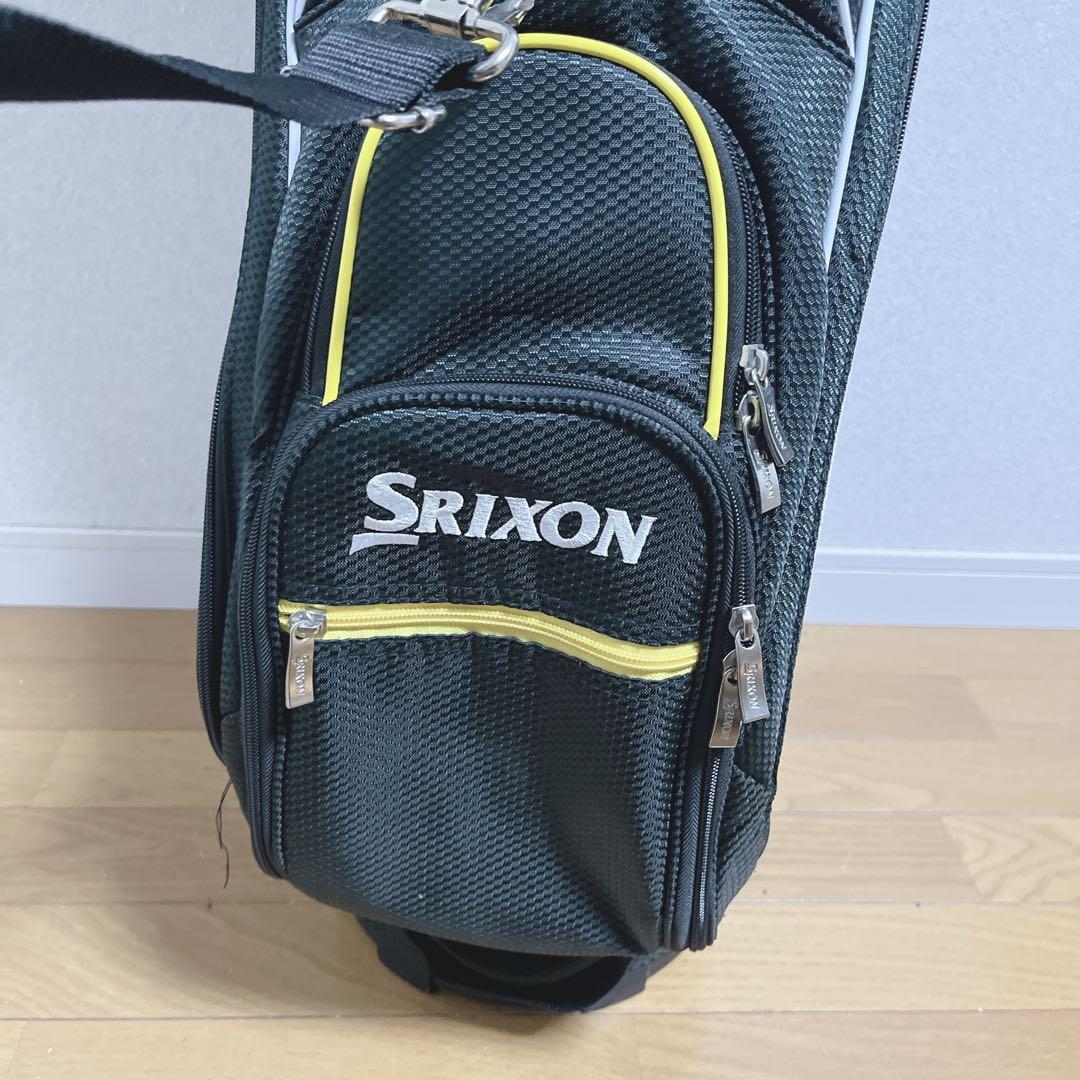 K124 SRIXON スリクソン キャディバッグ ブラックイエロー