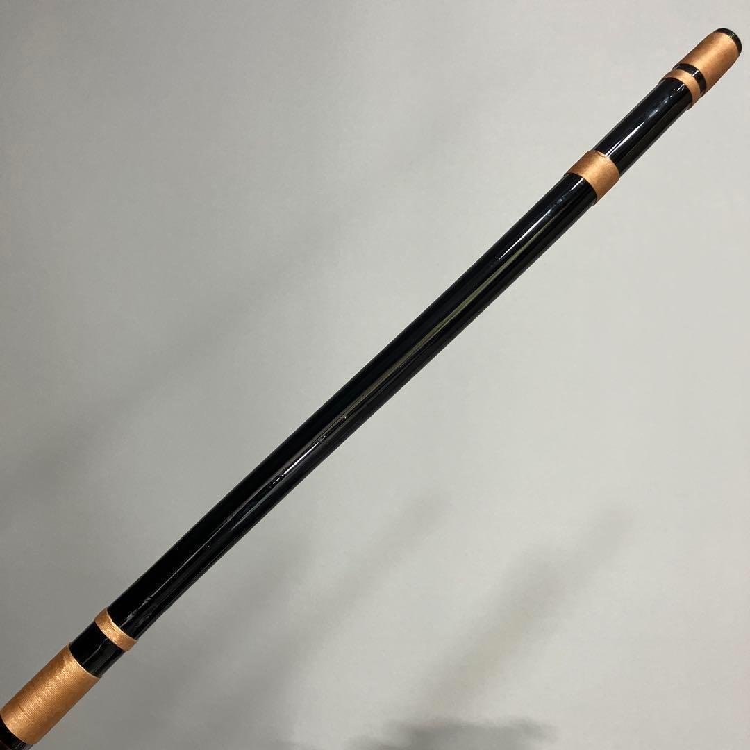 篠笛 四本調子G#管　CMR4-33 唄物　ドレミ調　天地糸巻 竹笛　黒塗