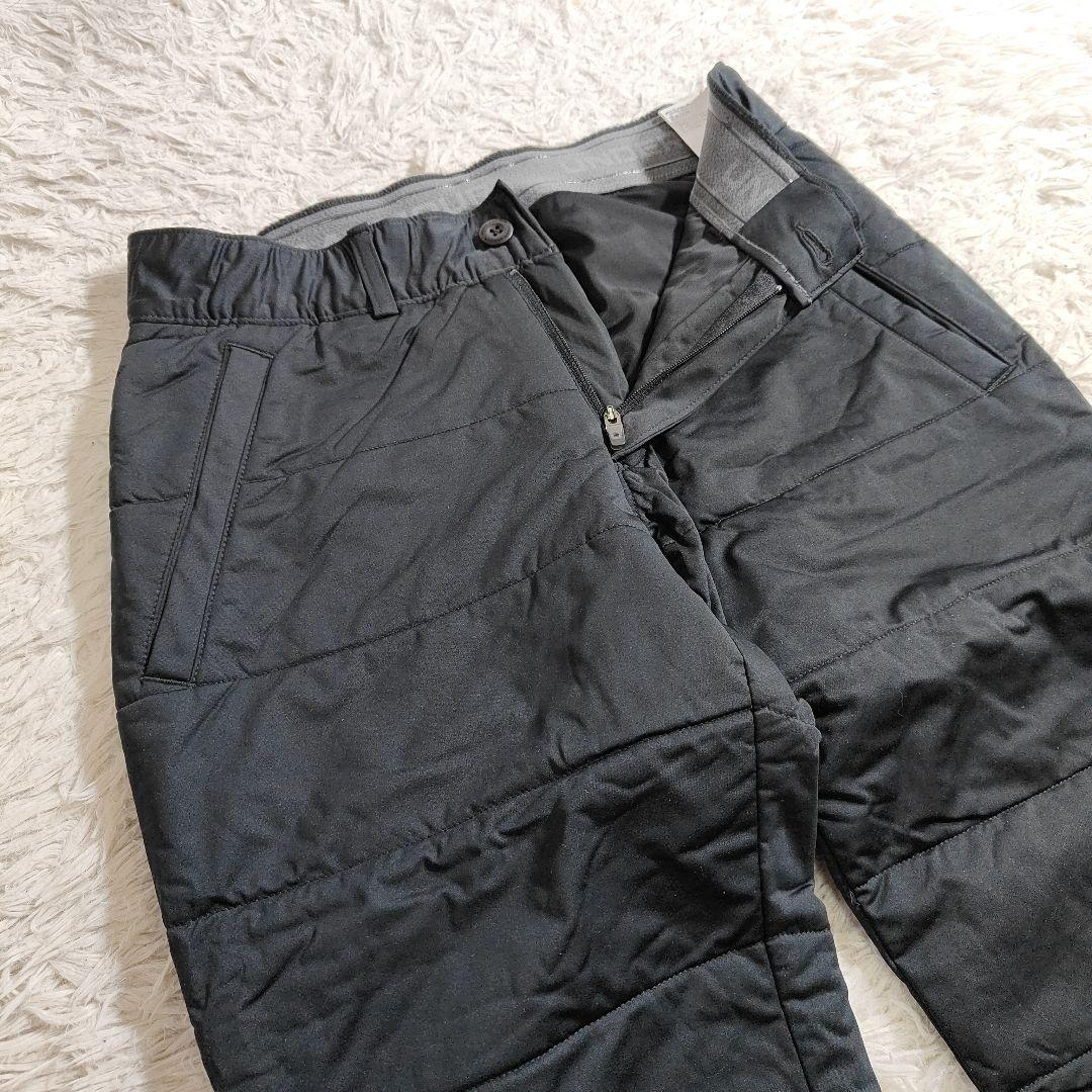 アンダーアーマー 極暖 中綿 キルティング パンツ ゴルフ 撥水 黒 SM