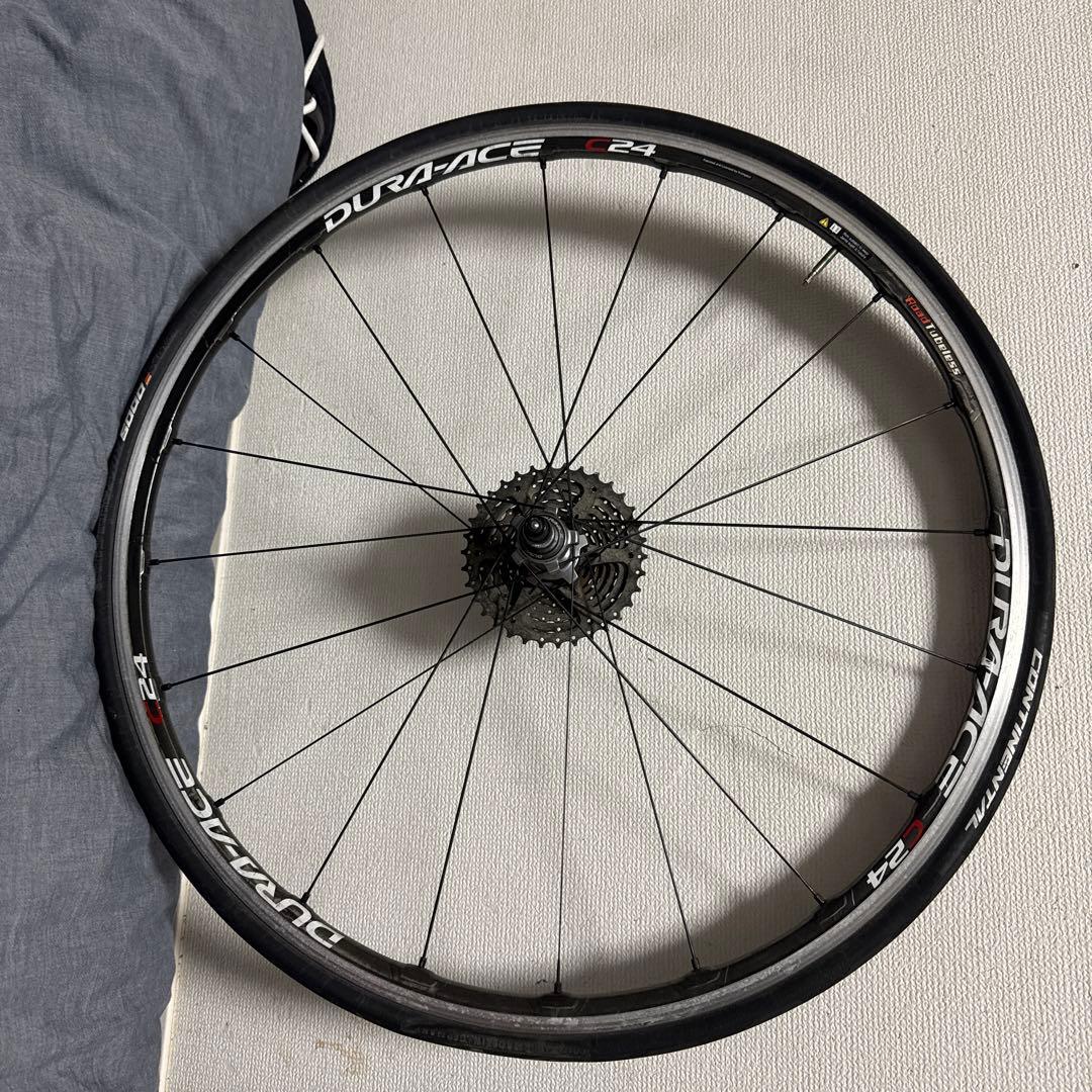 DURA-ACE C24 完組ホイール　値下げあり