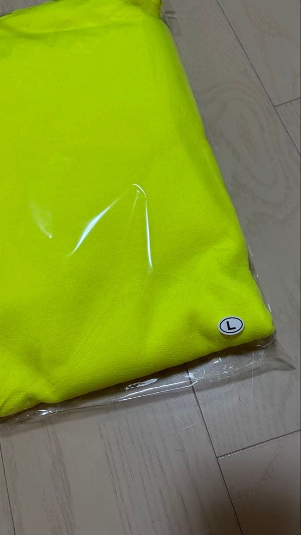 新品未開封 deps NEON COLOR HOODIE NEON YELLOW