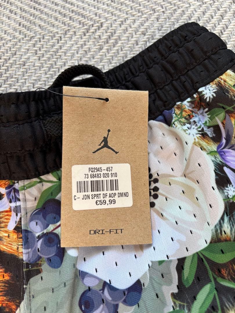 NIKE レオパード花柄 バスケットボールパンツ XS 新品