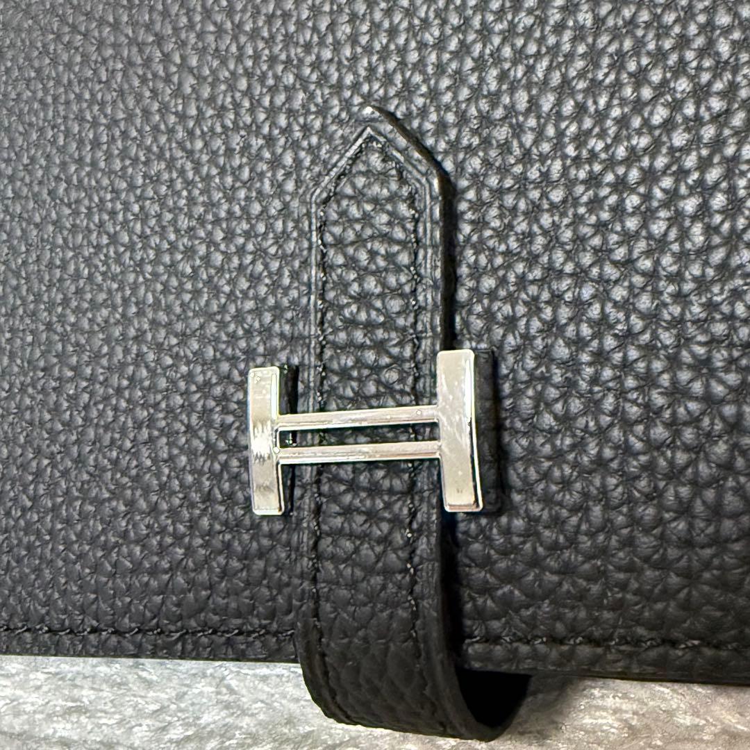 海外ノベルティ■長財布■べアン■黒■HERMES■新品未使用