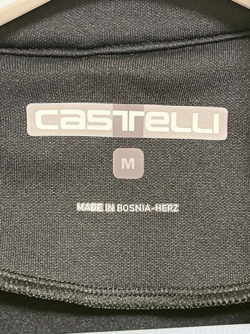 Castelli サイクルジャケット M 蛍光イエロー