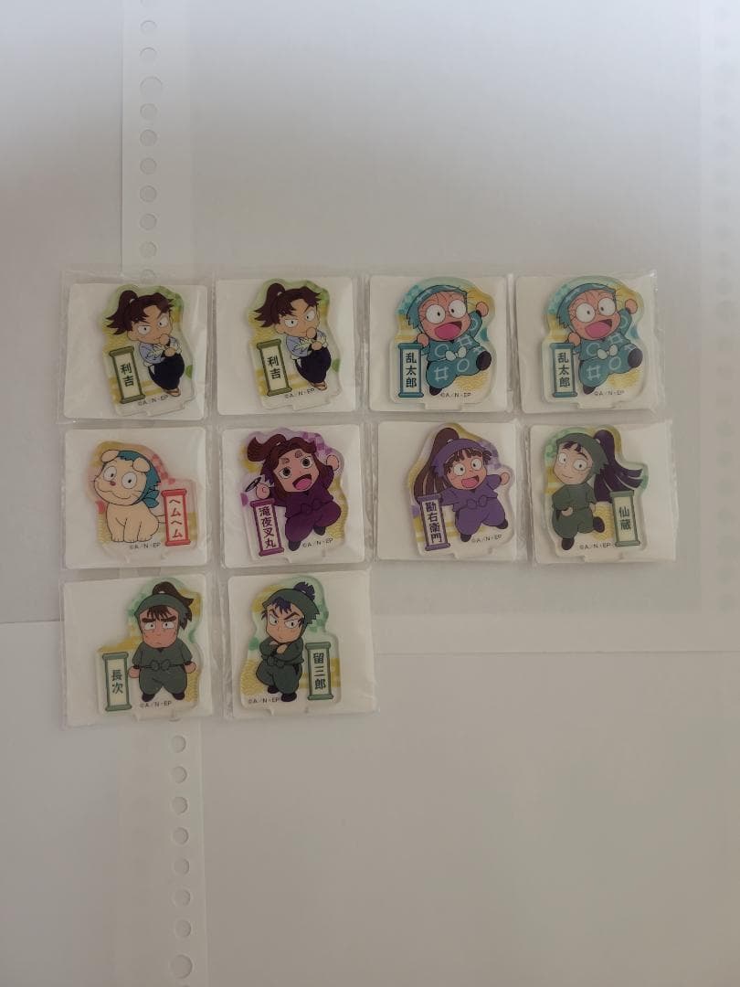 忍たま乱太郎 まとめ売り 伊作 留三郎 利吉 八左ヱ門
