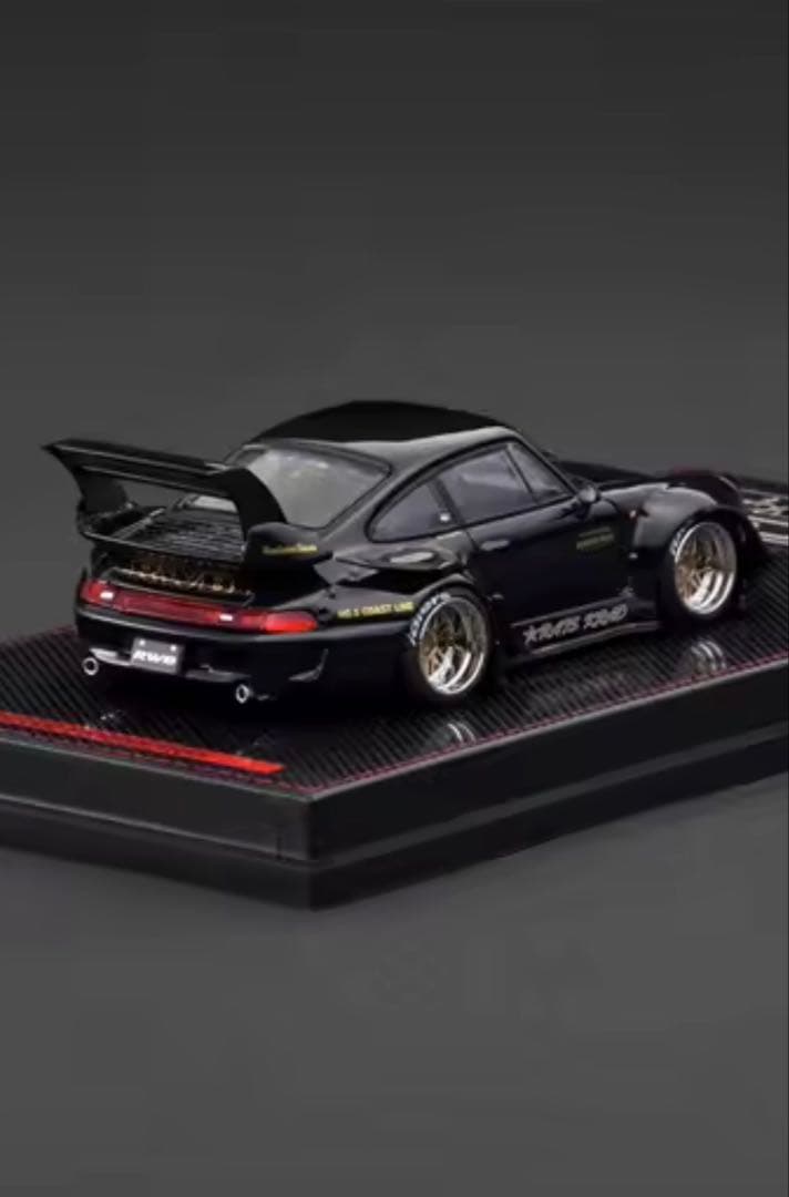 イグニッションモデル　RWB ポルシェ993（ブラック）