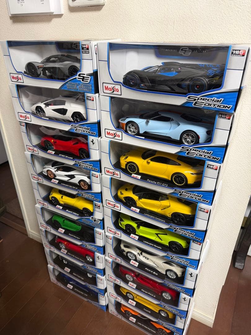 ミニカー　マイスト 1/18 まとめ売り18台　レア車両あり　※即決可