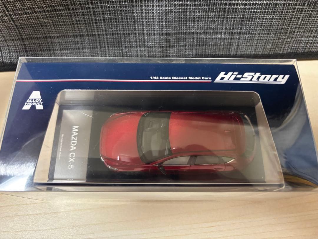 マツダCX-5 2021年 1/43 ソウルレッドクリスタルメタリック