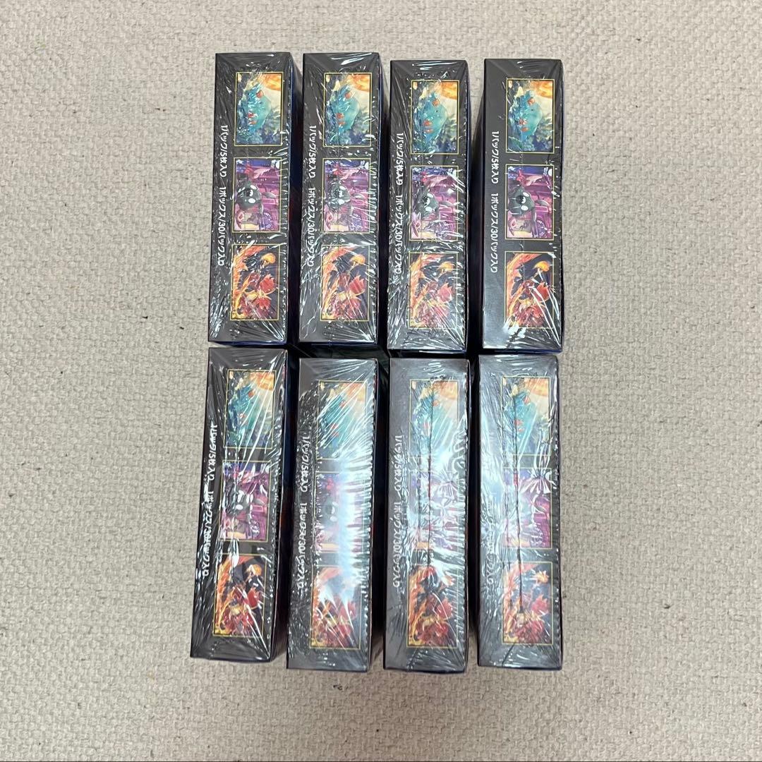 ポケカ　ニンジャスピナー　未開封シュリンク付き　8BOX