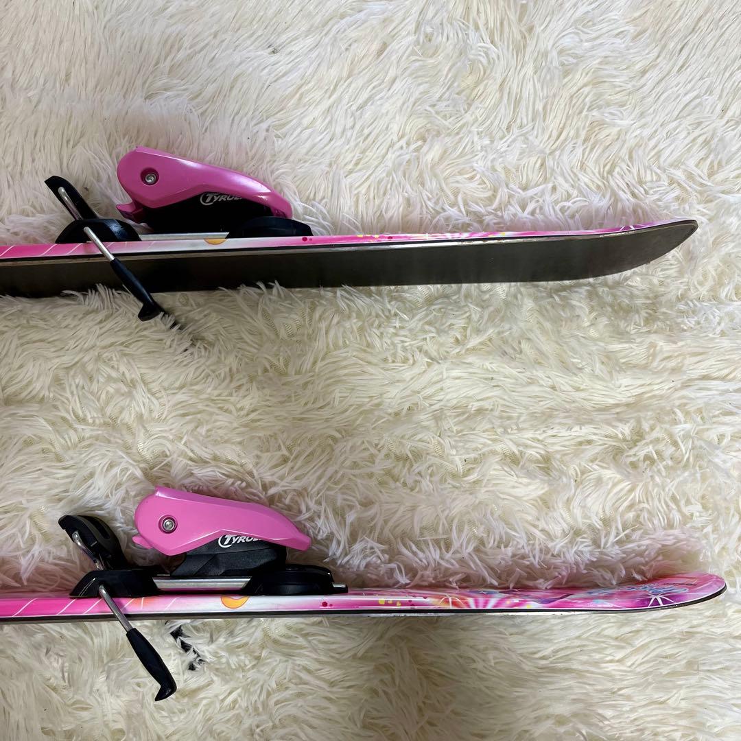 【美品】KAZAMA ジュニア スキー 3点セット Spax J 106 キッズ