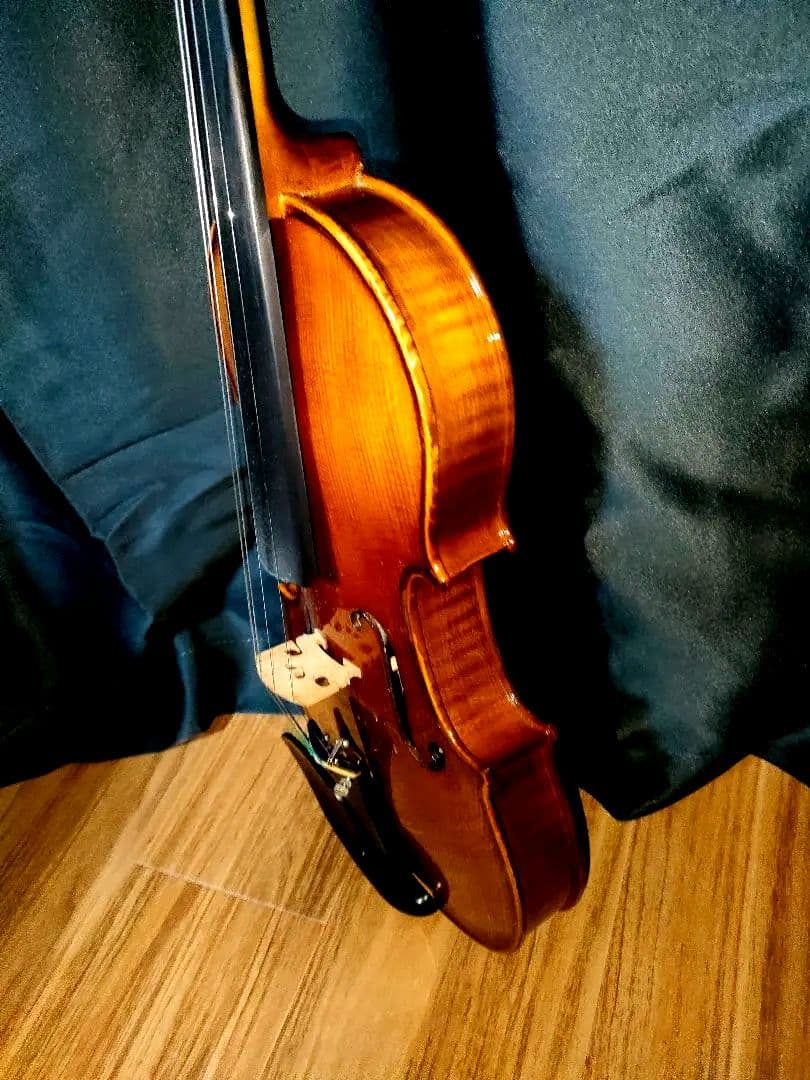 Bill Adler バイオリン4/4　製作者＆国不明 弓、松脂、肩当て付