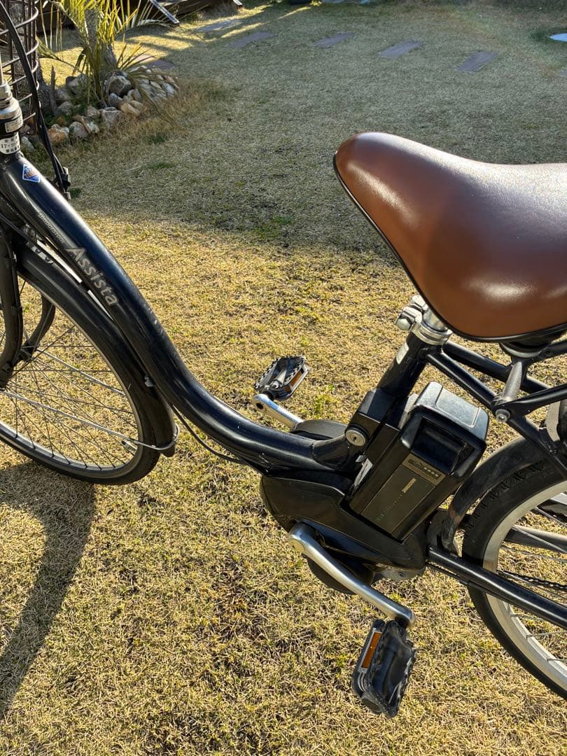 電動アシスト自転車 シティタイプ 前カゴ付き　アシスタ