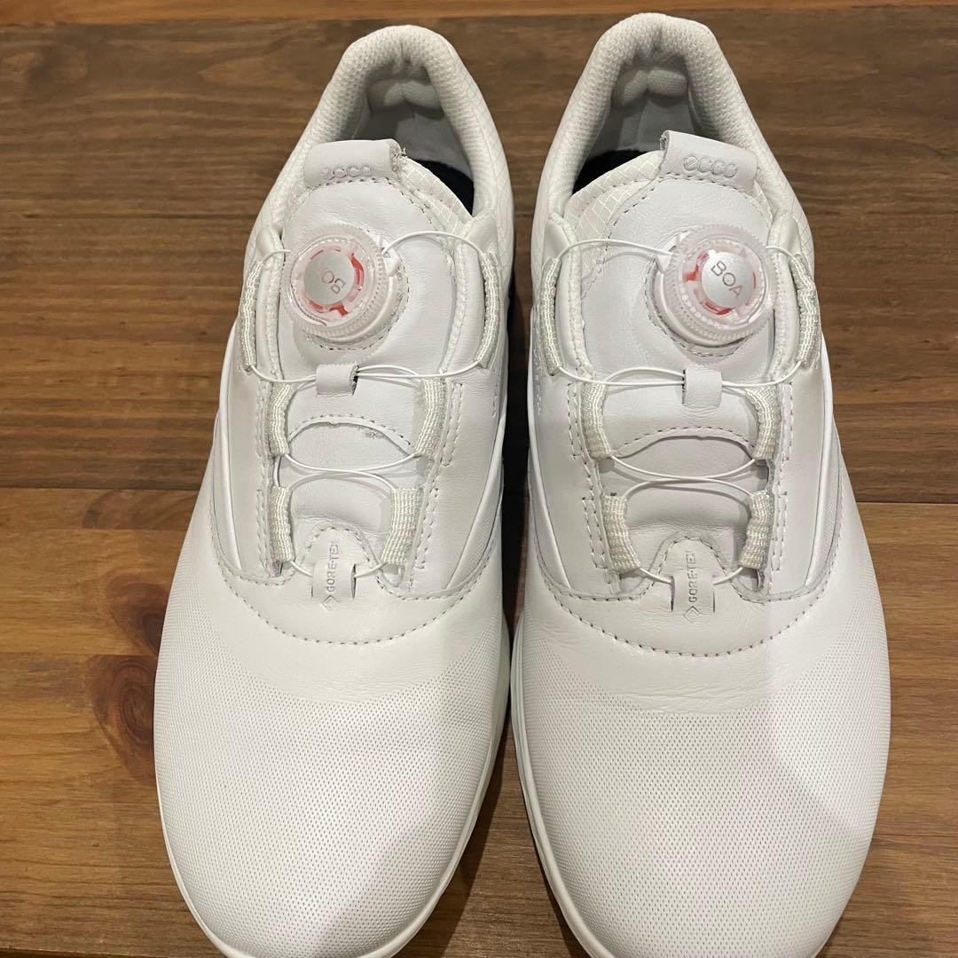 【超美品】ECCO S-THREE BOA エススリー ボア ゴルフシューズ