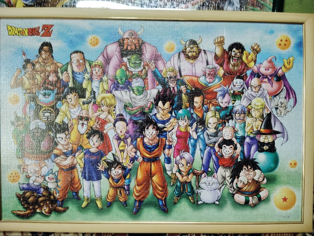 ドラゴンボール　Z ジグソーパズル　悟空　トランクス　額付き　まとめて　セット