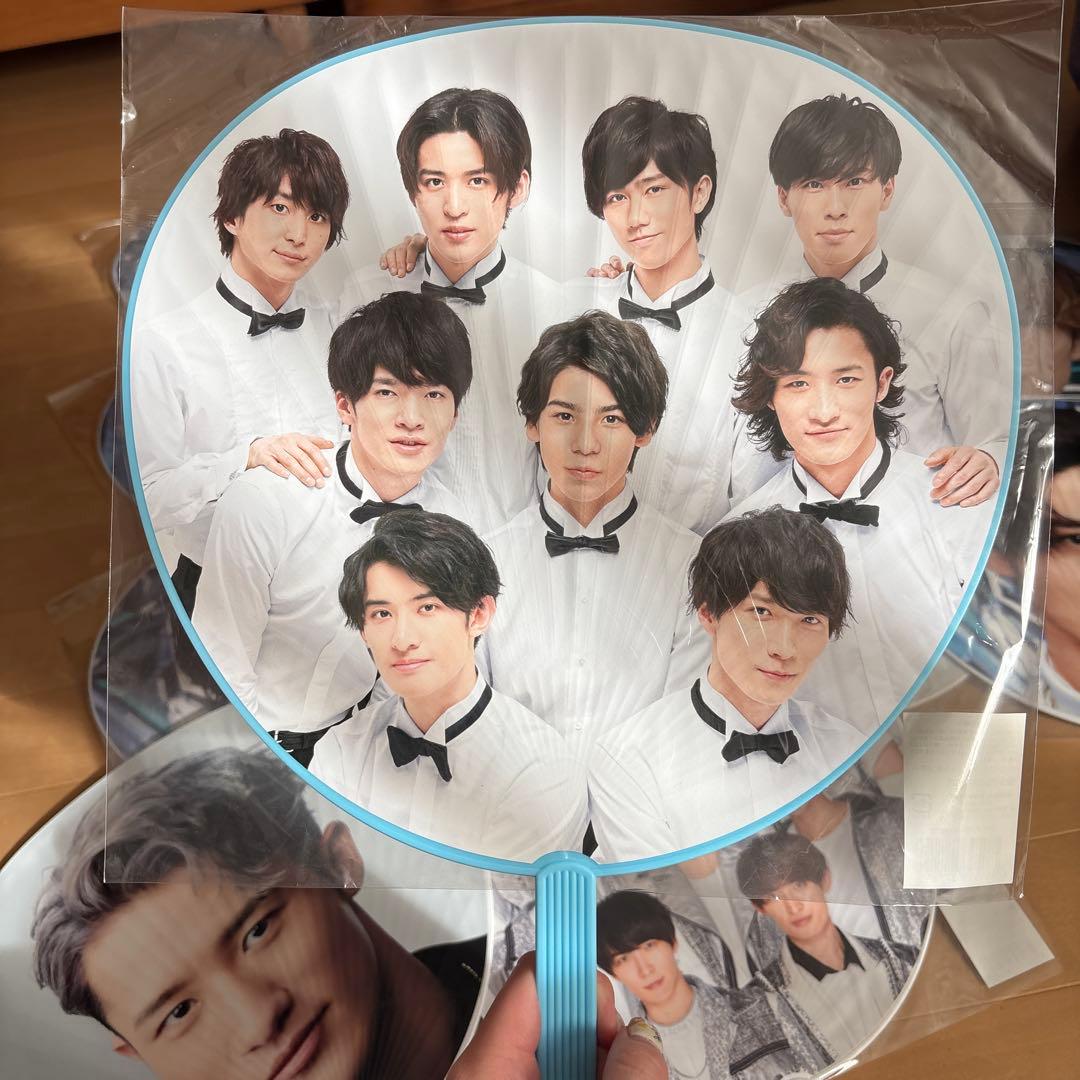 【バラ売り不可】Man うちわ セット　開封済みあり