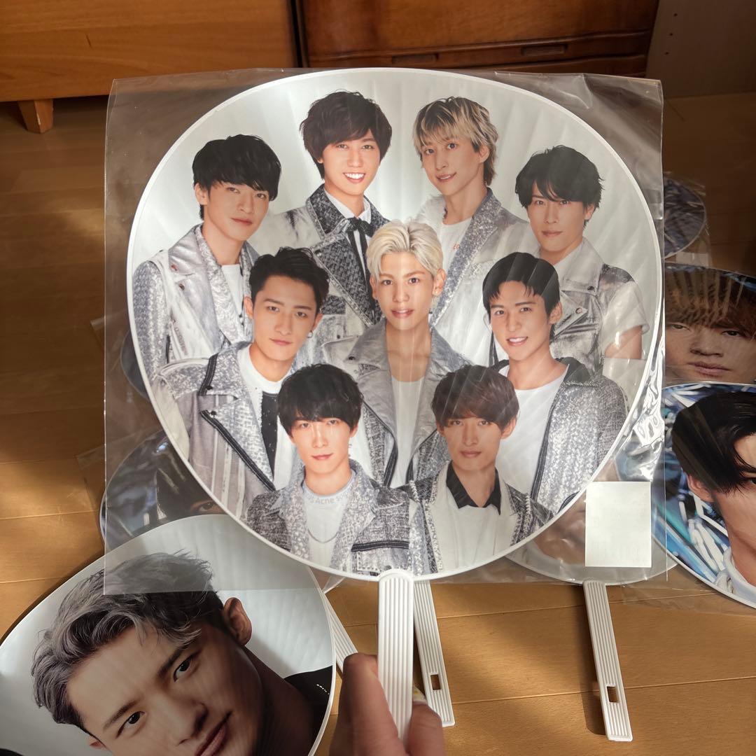 【バラ売り不可】Man うちわ セット　開封済みあり