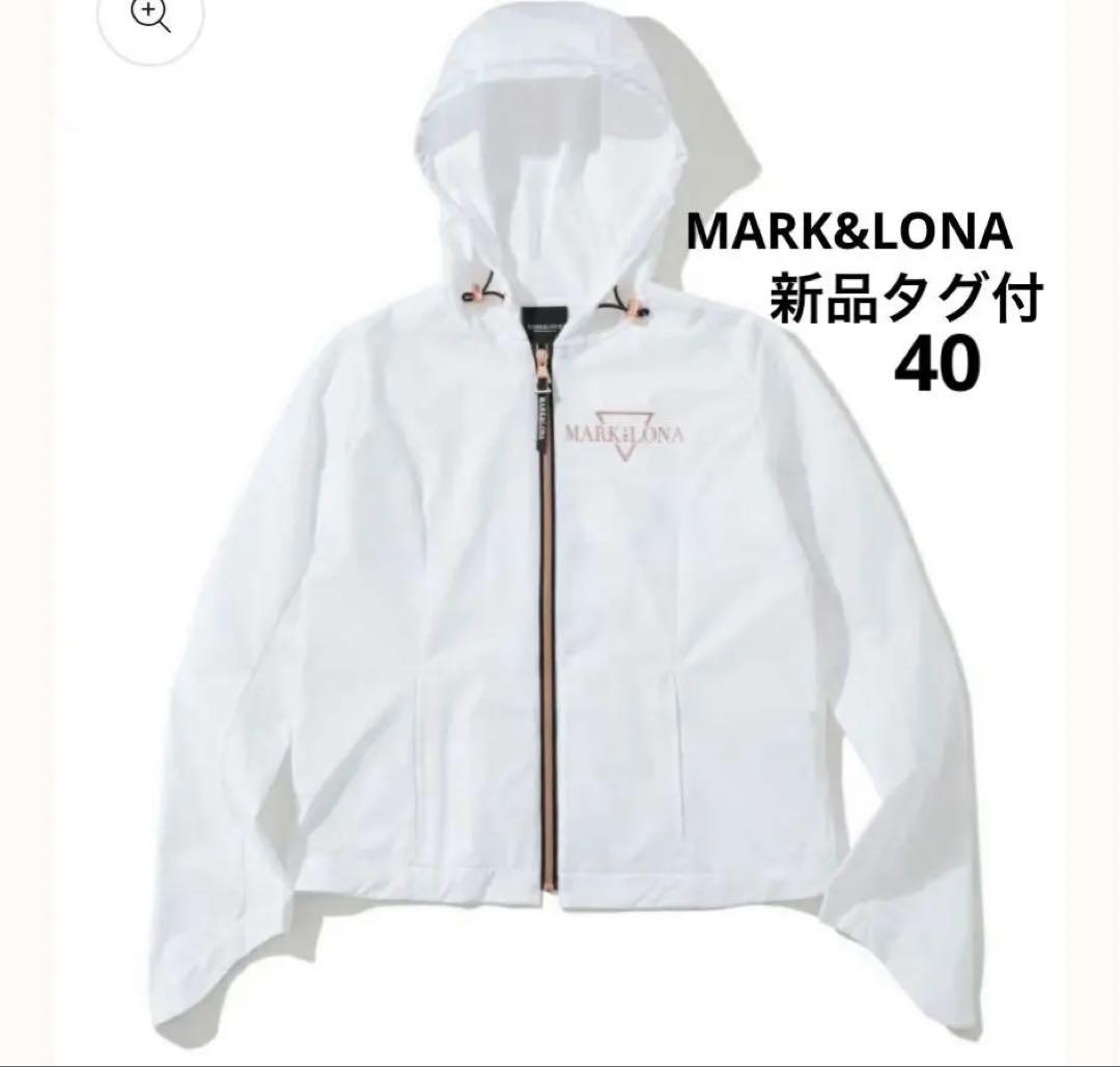 【新品タグ付】MARK&LONA Hooded Jacket ホワイト40