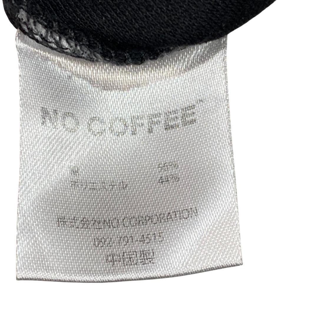 クラブハウス×NO COFFEE 半袖 モックネック シャツ XS ブラック