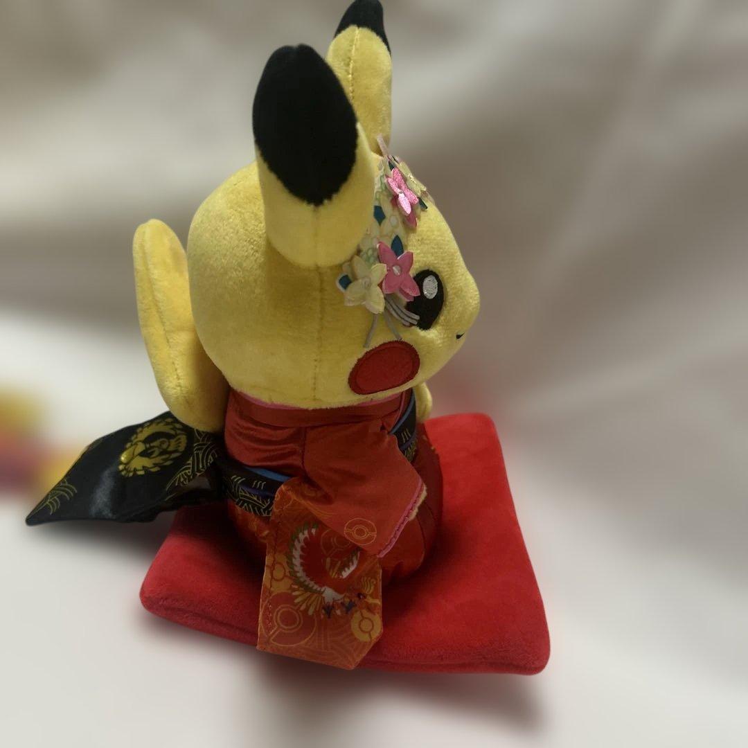 ポケモンセンタ京都　限定　ぬいぐるみ 舞妓はんピカチュウお公家さまピカチュウ