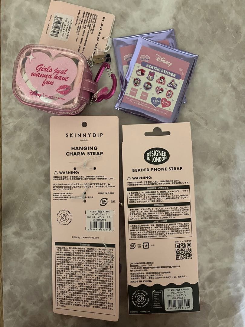 SKINNYDIP スキニーディップ Disney ミニー＆デイジー