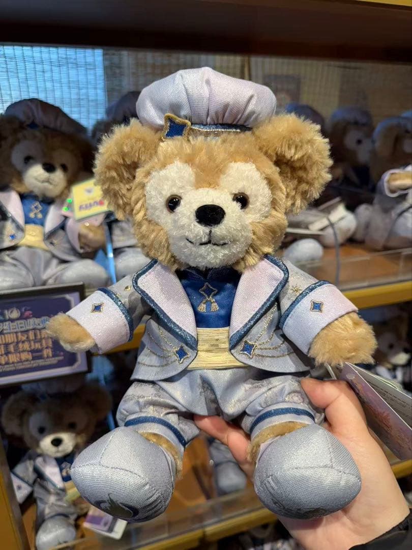 上海ディズニー　ダッフィー　ぬいぐるみss