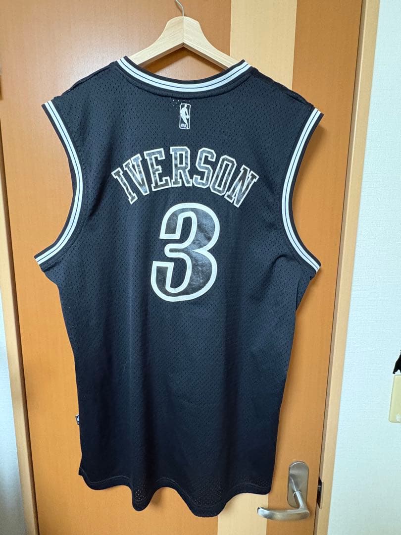 SIXERS IVerson ユニフォーム XL 黒