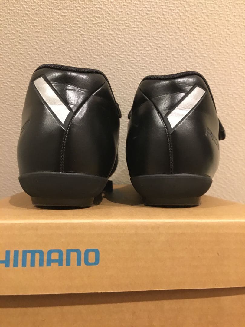 【美品】SHIMANO RC3 ブラック シューズ 41 純正クリート付き