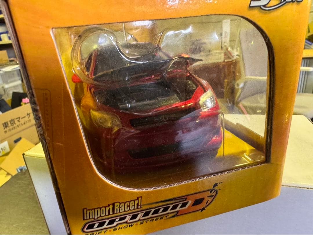 ミニカー sa583 NEW Jada Toys - Red SCION tC