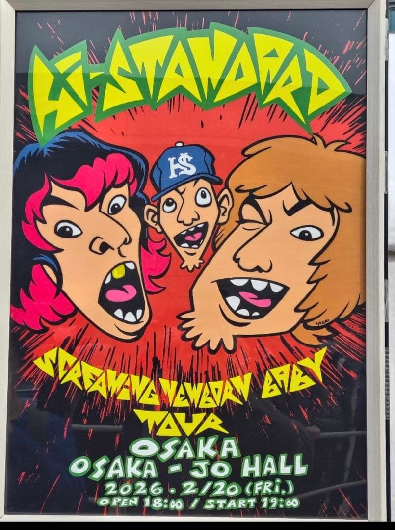 H-J-STANDARD 大阪　ポスター