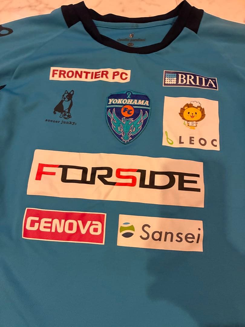 支給品　 横浜FC 長袖　プラクティスシャツ