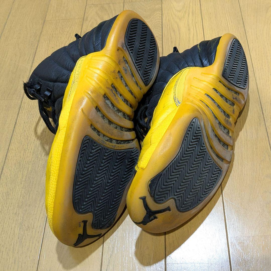 シューズ(男性用) NIKE AIR JORDAN 12 University gold US11