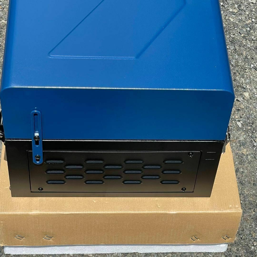ポータブル ペレットグリル スモーカーグリル 青 BBQ AS300 小型 調理