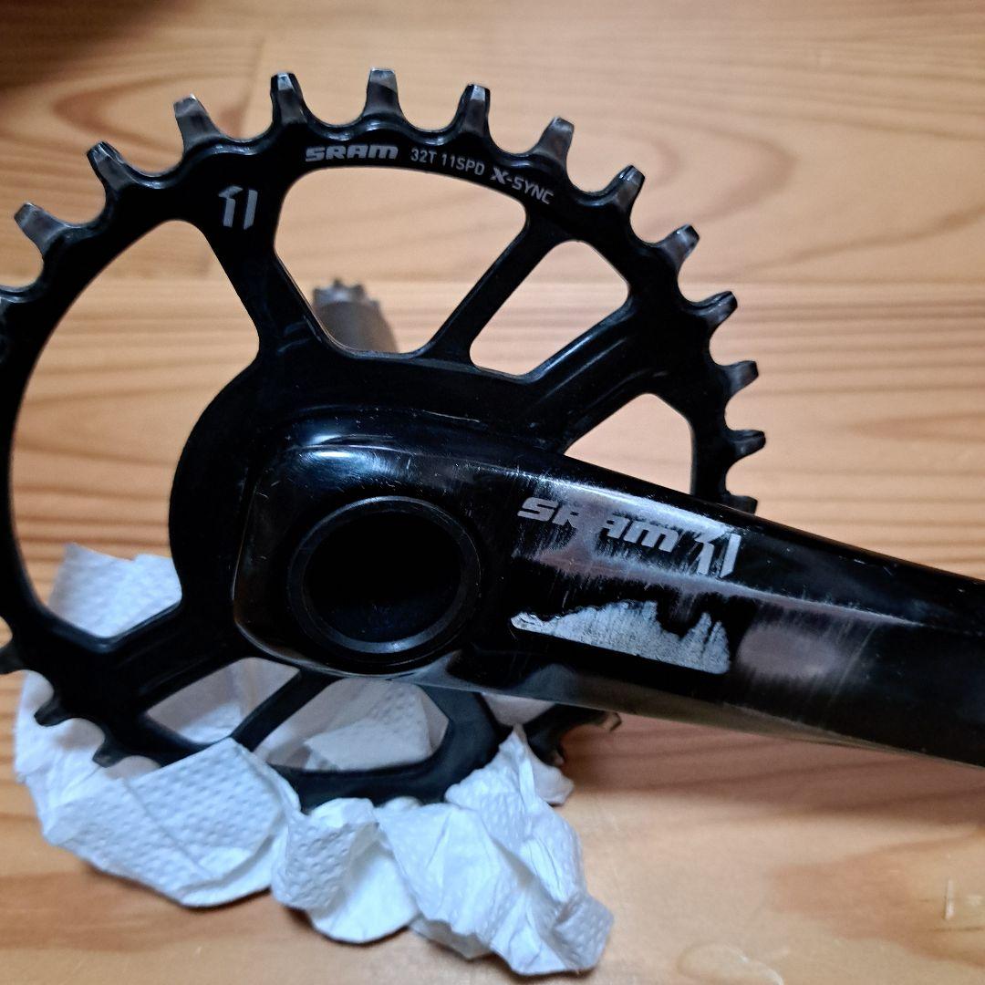 SRAM クランクset
