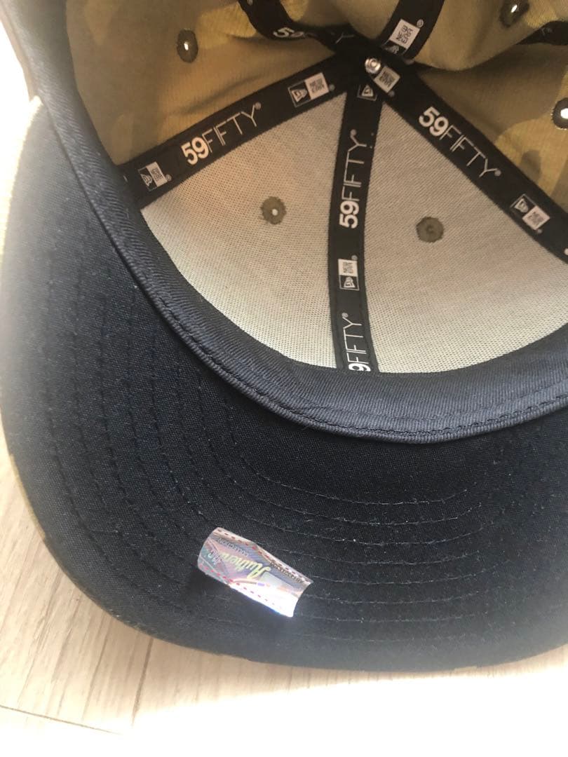 ニューエラ　59FIFTY 7 3/8 エンゼルス　カモ柄