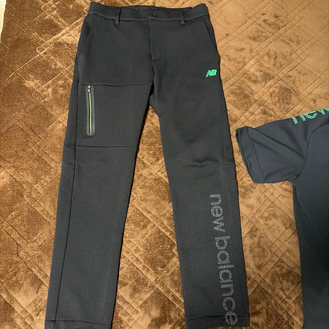 New Balance ゴルフ ポロシャツとパンツセット サイズ4 セットアップ