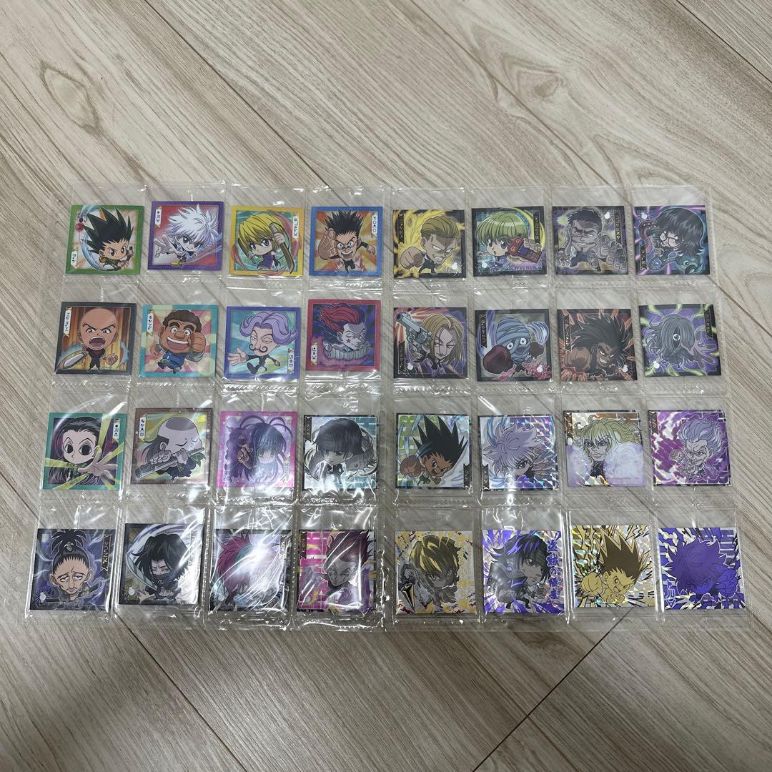 ハンターハンター　ウエハース　シール　にふぉるめ