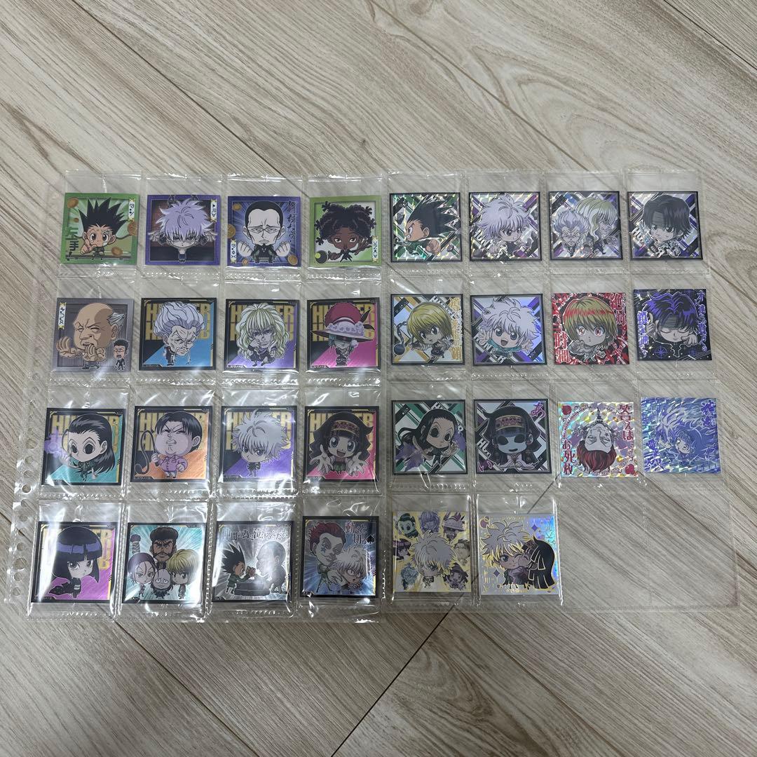 ハンターハンター　ウエハース　シール　にふぉるめ