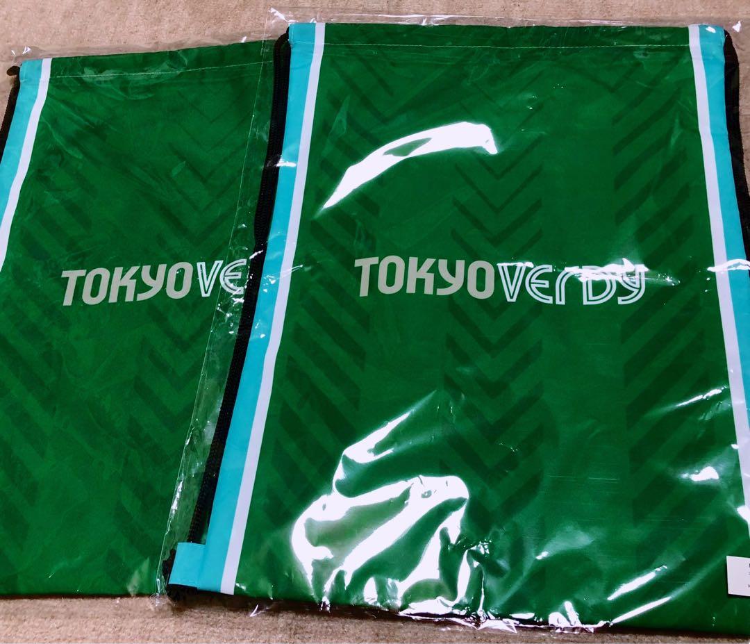 非売品 東京ヴェルディ ナップサック 2個セット ニチガス VERDY