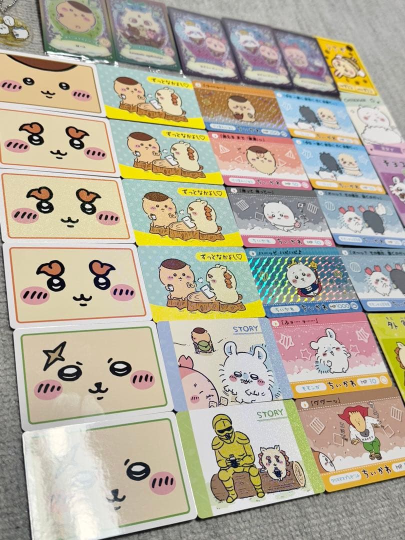 ちいかわ　カード35枚+ストラップ　セット