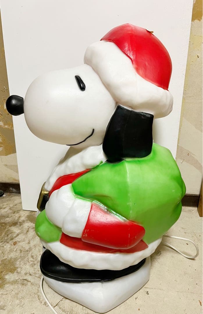 スヌーピー　クリスマスライト　点灯可能　80cm SNOOPY