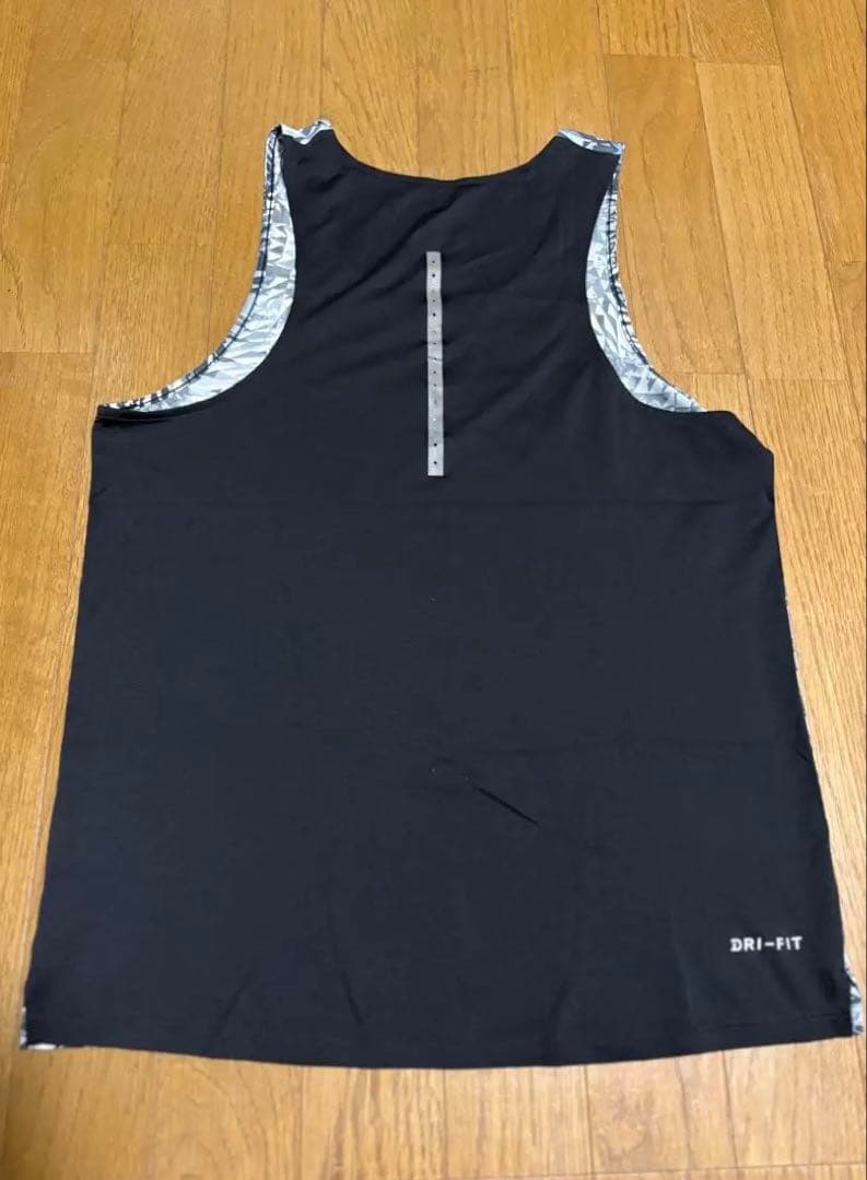 Nike DRI-FIT 幾何学模様 タンクトップ シングレットS