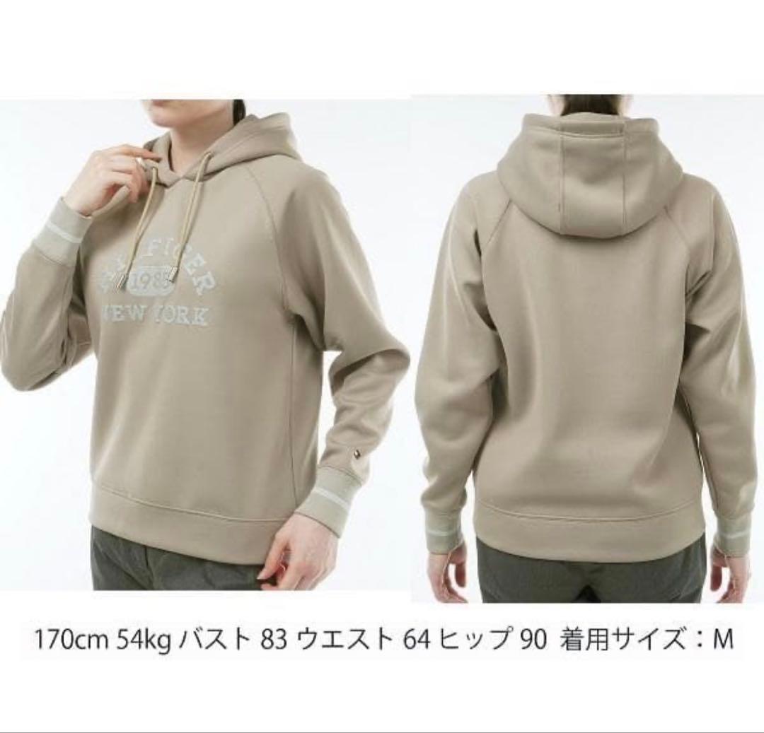 Sサイズ　トミーヒルフィガー ゴルフ レディース カレッジロゴ パーカー